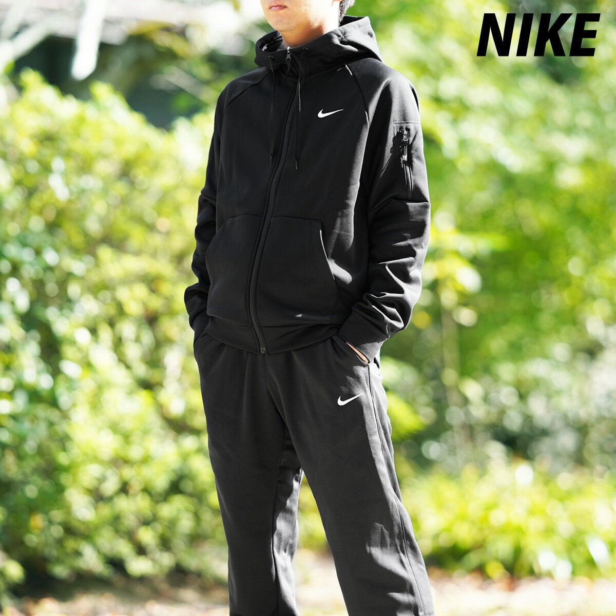 ナイキ　セットアップ　切り替え　袖　裾　ジッパー　着脱　ブラック　L　00s ナイキ セットアップ 切り替え 袖 裾 ジッパー 着脱 ブラック L