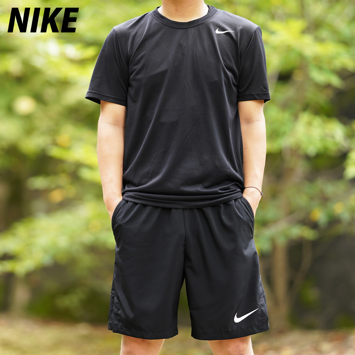 貨物輸送無料 ナイキ Tジャージ 半分ショーツ 上下 メンズ Nike 吸汗速乾 乾いた 薄っぺら 半袖 ハーフ Dri Fit 古伝 7184 Blk 運動服 練磨ウェア 嵩高いサイズ 所蔵 ひとそろいアップ 上下セット ドライ スポーツ ハイカラ 銘柄 Cannes Encheres Com