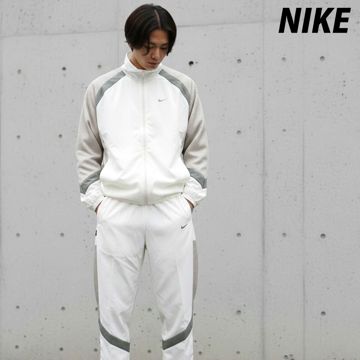 ナイキ セットアップ メンズ ウインドブレーカー 上下 ブランド NIKE HV3364 フルジップ トリコット 裏起毛 バスケットボール 白 ホワイト 3ds 上下セット ウーブン woven 大きいサイズ 有 スポーツウェア トレーニングウェア スポーツ おしゃれ｜競技とスイムのアスリートスポーツ