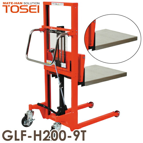 楽天市場】東正車輌 (配送先法人限定) マスト式 テーブル型 200kg GLF