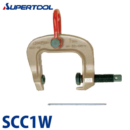 楽天市場】スーパーツール 万能型スクリューカムクランプ 0.3t ワイド