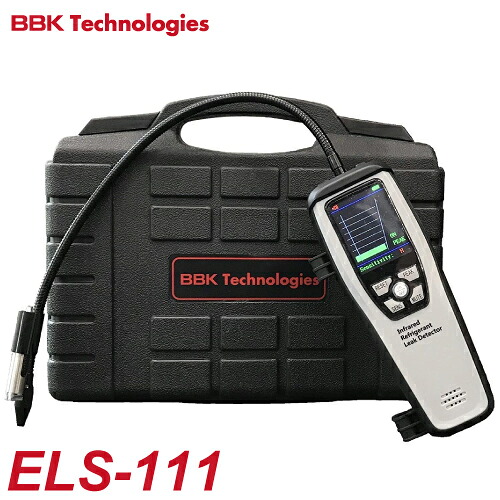 BBK ガス漏れ検知器 ELS-111 専用ケース付 微燃性ガスR-32にも対応 LS-780C後継機種|機械と工具のテイクトップ