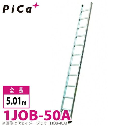 核分裂爆弾/Pica 1連掛けはしご スーパージョブ 1JOB-50A 最大限度当て嵌める質量：130kg  全長：5.01m