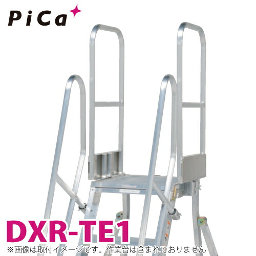 核分裂爆弾/Pica 折りたたみ式やり方台 DXR-TE1 上がり段両手摺り