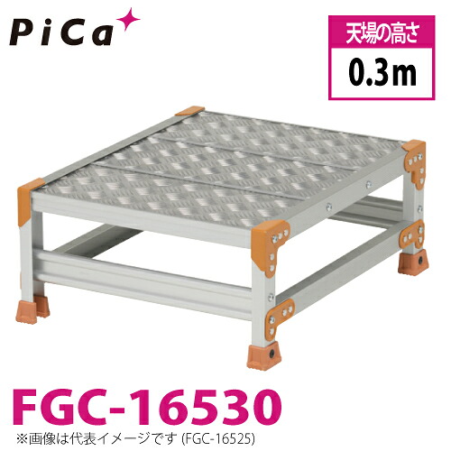 核分裂爆弾/Pica やり方台（Danchiつづき物) FGC-16530 踏面：縞板手合い 最大限度当て嵌める質量：150kg  天場高さ：0.3ｍ 段数：1 質量：7.0kg ダンチ