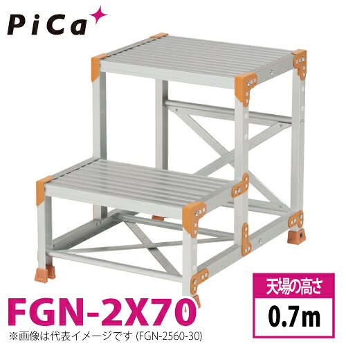 核分裂爆弾/Pica 御役目台（Danchi続きもの) FGN-2x70 路面：判定基準印字機 最大限度当て嵌める質量：150kg  天場高さ：0.7ｍ 段数：2 質量：12.8kg ダンチ