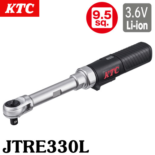 KTC 9.5sq. コードレス ロングラチェットレンチ セット JTRE330L 全長305mm 無負荷回転数320rpm 3.6VLi-ion 京都機械工具｜機械と工具のテイクトップ