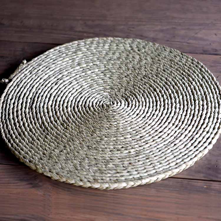 沖縄　石垣島　月桃　円座　2枚セット 沖縄 石垣島 月桃 円座 2枚セット 沖縄 石垣島 月桃 円座 2枚セット