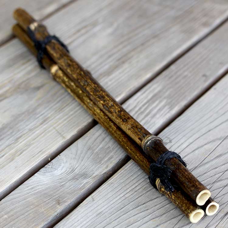 楽天市場】竹柄杓（ひしゃく）大 : 虎斑竹専門店 竹虎