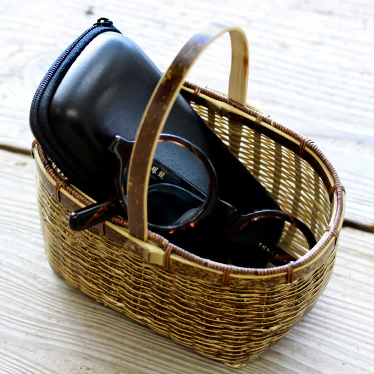 楽天市場】虎竹盛りかご（鉄鉢） : 虎斑竹専門店 竹虎