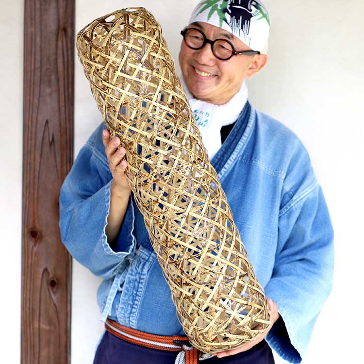 楽天市場】夏でもひんやり涼しい竹の抱き枕白竹抱き枕六ツ目 70センチ