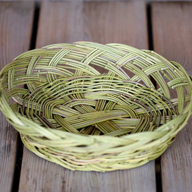 シダ編みかご　国産天然 楽天市場】シダ編みかご（中） : 虎斑竹専門店 竹虎