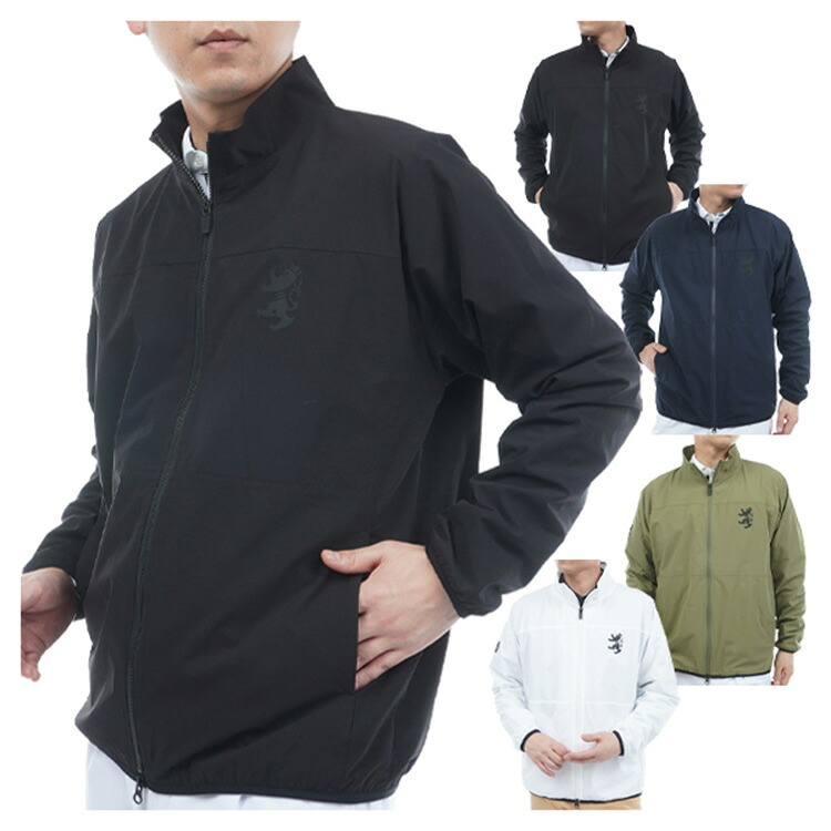 楽天市場】アドミラルゴルフ 長袖 フルジップ ロゴプリント ウィンド