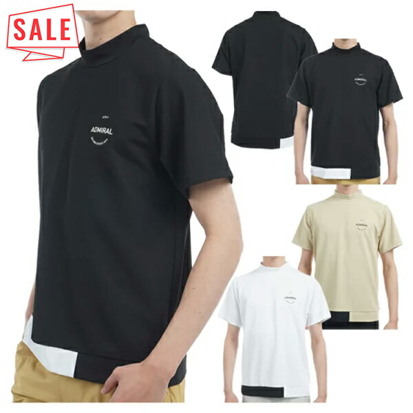 楽天市場】【セール対象】 アドミラルゴルフ シャツ モックシャツ