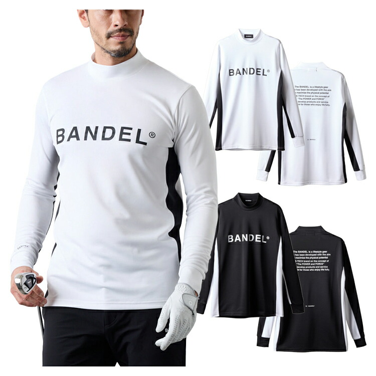 楽天市場】【レビュー特典】BANDEL GOLF モックネック 保温 UVカット