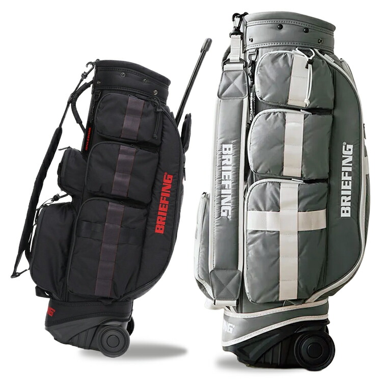 楽天市場】ブリーフィング ゴルフ キャディバッグ キャスター付き