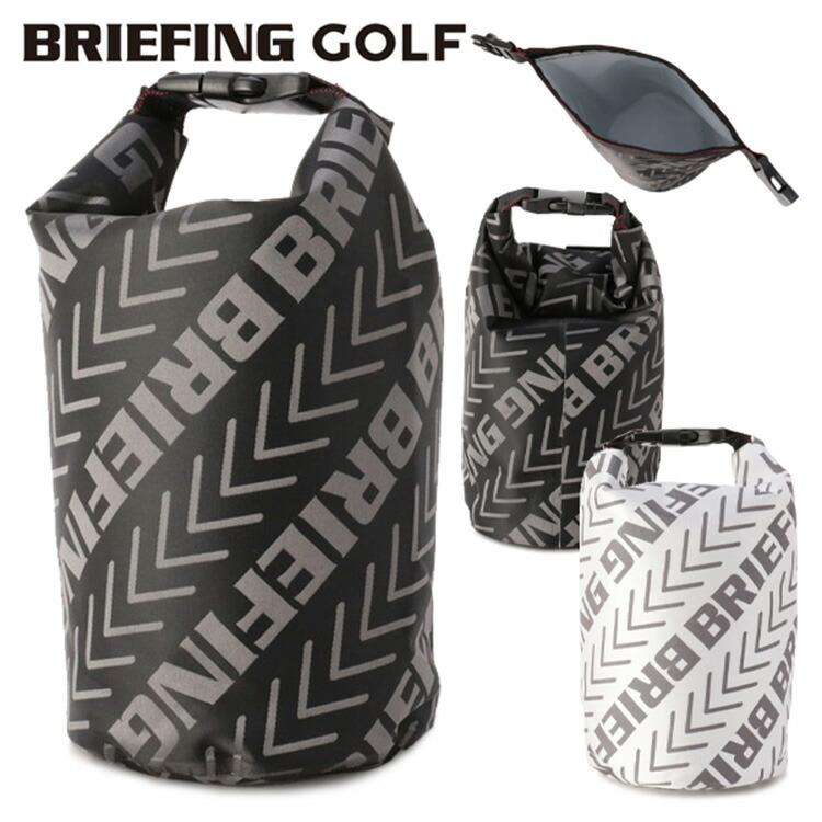 新品 BRIEFING ブリーフィングバイアスロゴジャガードアイスバッグホワイト 新品 BRIEFING ブリーフィングバイアスロゴジャガードアイス