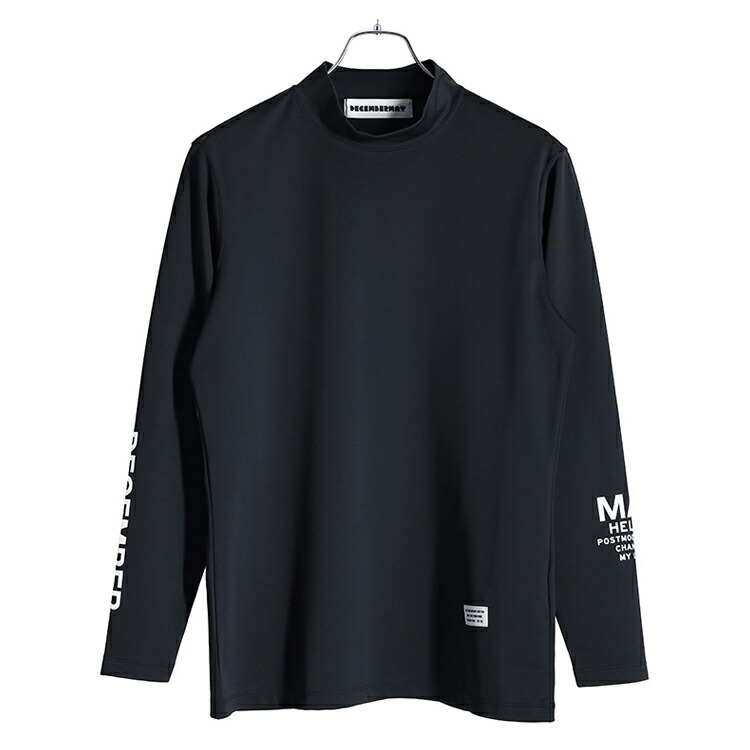 DECEMBERMAY ディセンバーメイストレッチ長袖ブラックXL