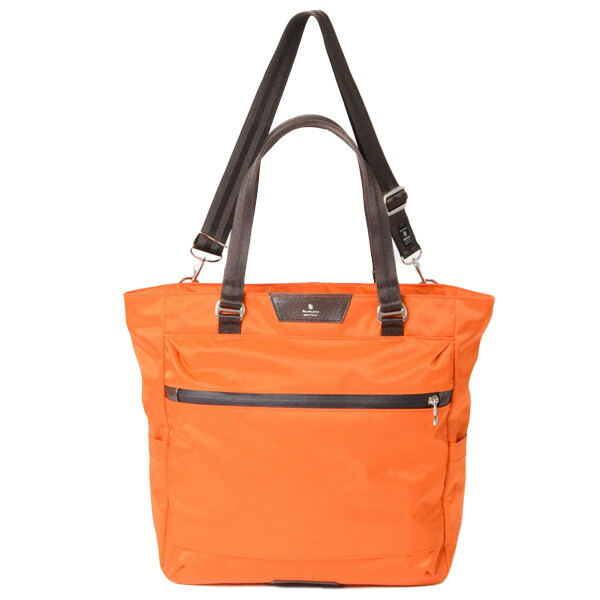 注目の 月間優良ショップ受賞 マスターピース トートバッグ メンズ 2way バッグ ノートpc タブレット 収納 斜めがけ ショルダーバッグ ブランド オレンジ