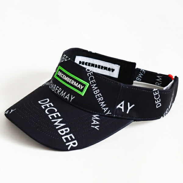 帽子 バイザー スーパーsaleクーポン進呈中 ディセンバーメイ ゴルフ バイザー メンズ レディース サンバイザー ゴルフバイザー キャップ 帽子 ブランド 黒 3 999 5116 Decembermay Webgolfshop Takeuchi