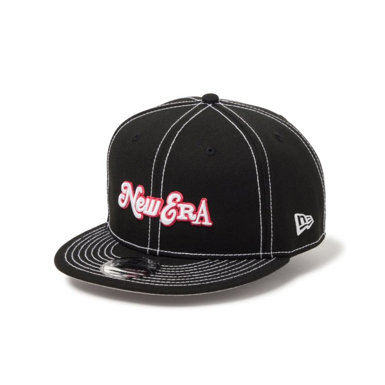 【365日出荷対応】 ニューエラ キャップ メンズ レディース 帽子 ミックスロゴ 9FIFTY 14667819 NEW ERA ブランド 無地 シール フラットバイザー 平つば