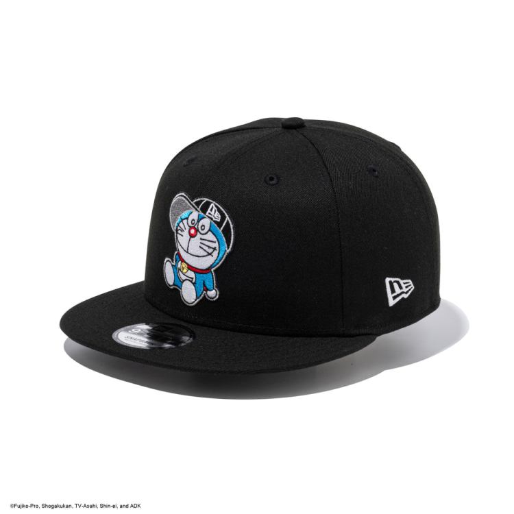 【365日出荷対応】 ニューエラ キャップ コラボ メンズ レディース 帽子 ドラえもん コラボキャップ 9FIFTY 14935422 NEW ERA ブランド 無地 シール フラットバイザー 平つば