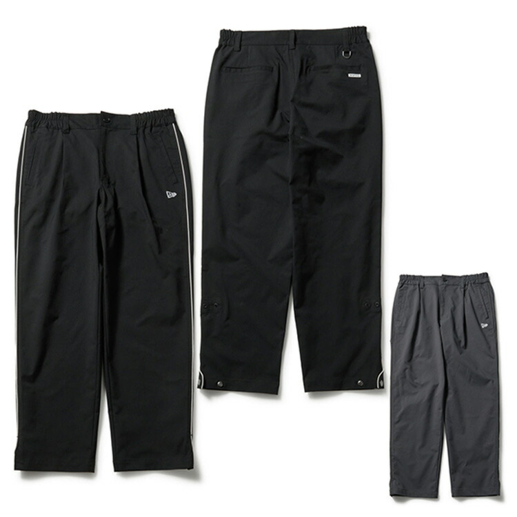 【365日出荷対応】 ニューエラ ゴルフ パンツ メンズ レディース テーパードパンツ 長ズボン ワイドパンツ ゴルフウェア ブランド 無地 14859900 14859901 NEW ERA 春 夏 秋
