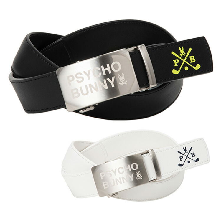 楽天市場】Psycho Bunny [GOLF]エンボスロゴベルト サイコバニー