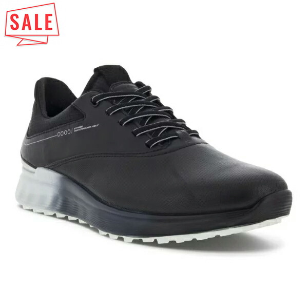 美品　ecco レザー　ゴルフ　シューズ　レディース ECCO (エコー) ゴルフシューズ レディース SIZE 24.5cm ホワイト