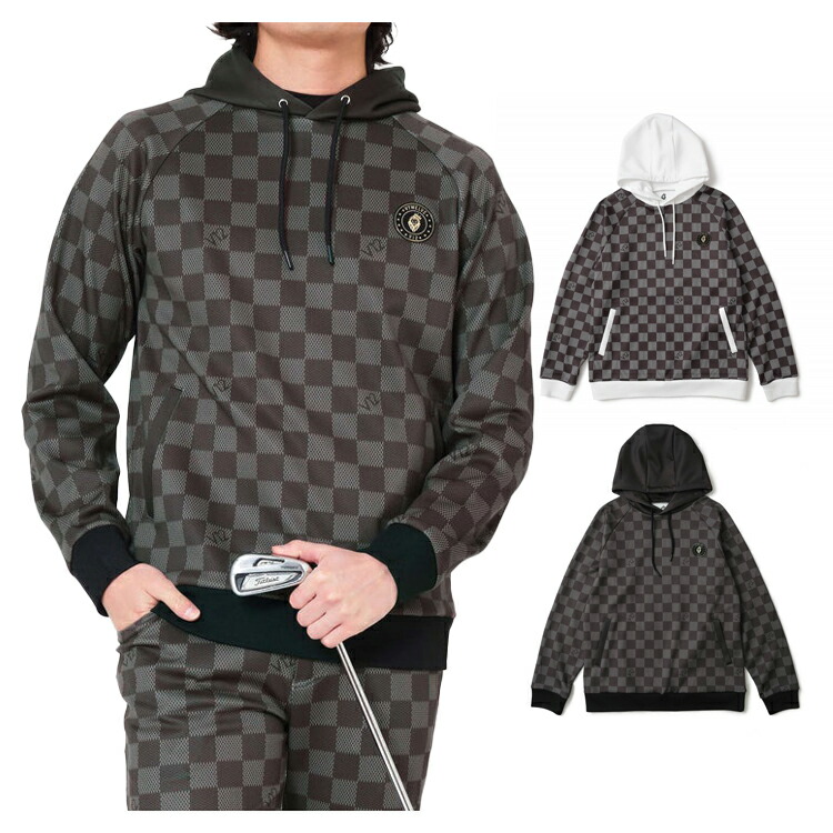 新品正規品【V12/XL】メンズ　ゴルフ　ダンボールニットパーカー　アウター 楽天市場】メンズダンボールニットパーカー ゴルフメンズ ゴルフ