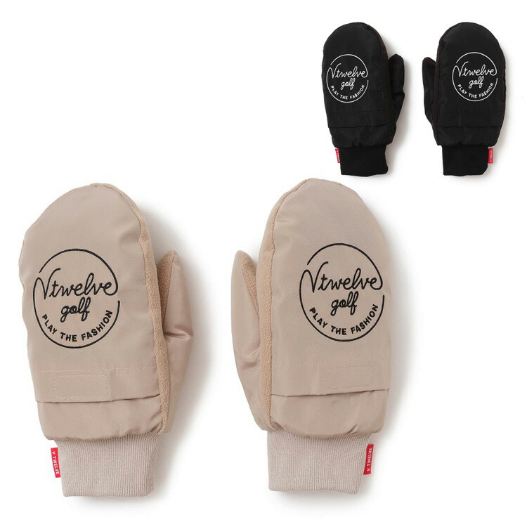 1 piu 1 uguale 3 ブラックミトン（メンズ）とグローブ gsg005-poe440.jpg