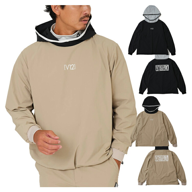 楽天市場】V12 ゴルフ ジャケット メンズ 長袖 コラボ LEON ハーフ
