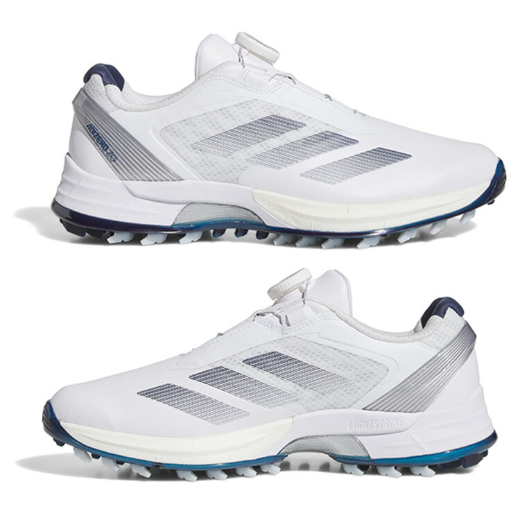 【新品未使用】adidas ゴルフシューズ ホワイト BOA adidas ADIDAS GOLF アディダスゴルフ FW5634 ZG21 ゴルフ
