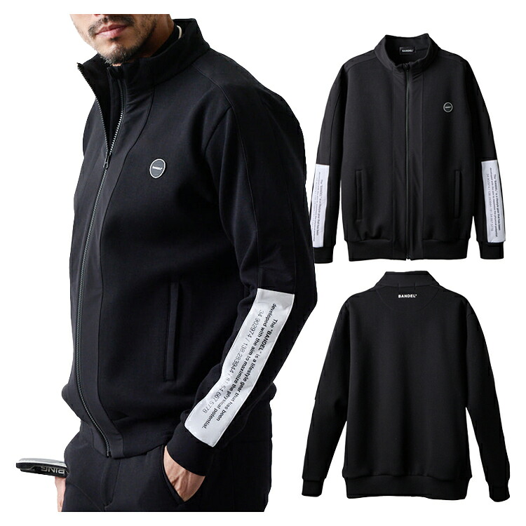【365日出荷対応】 バンデル ゴルフ ブルゾン メンズ 長袖 フルジップ ストレッチ 保温 軽量 ジャケット スタンドカラー ゴルフウェア ブランド 無地 ロゴ BANDEL GOLF BGS-5ASCZB|竹内ゴルフ 店