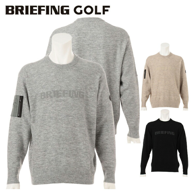 トッテイ　ブリーフィング　シルクカシミアクルーネックニット　ゴルフ　新品 楽天市場】☆最大100％ポイントバック！？要エントリー☆【即納