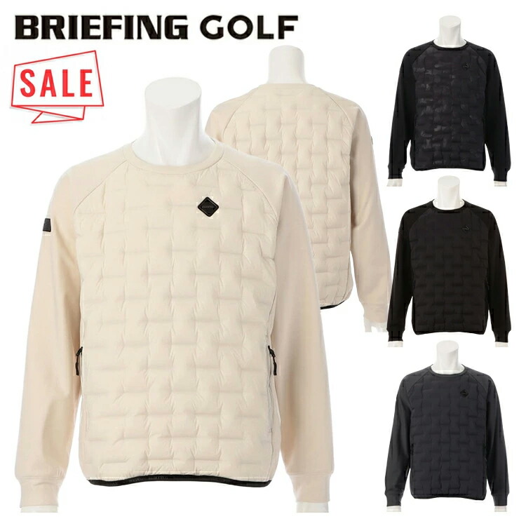 楽天市場】ブリーフィング ゴルフウェア 長袖トレーナー 春 夏 MS SIDE
