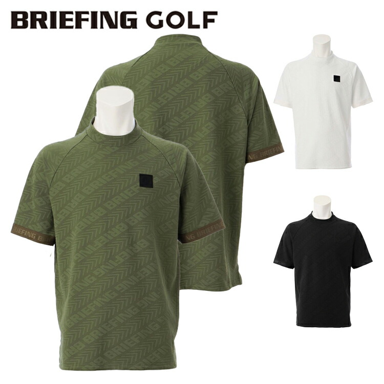 BRIEFINGモックネック半袖シャツM 中古 メンズ ブリーフィング BRIEFING 半袖シャツ M グレー 2023