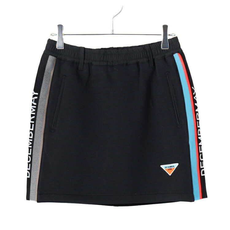 ディセンバーメイ ゴルフ ミニスカート レディース インナーパンツ スカート ストレッチ UVカット ダンボールニット 保温 秋冬 ゴルフウェア ブランド DECEMBERMAY 2-512-2556｜竹内ゴルフ 店