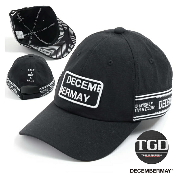 ディッセンバーメイ　キャップ 楽天市場】ディセンバーメイ ゴルフ キャップ メンズ レディース 帽子