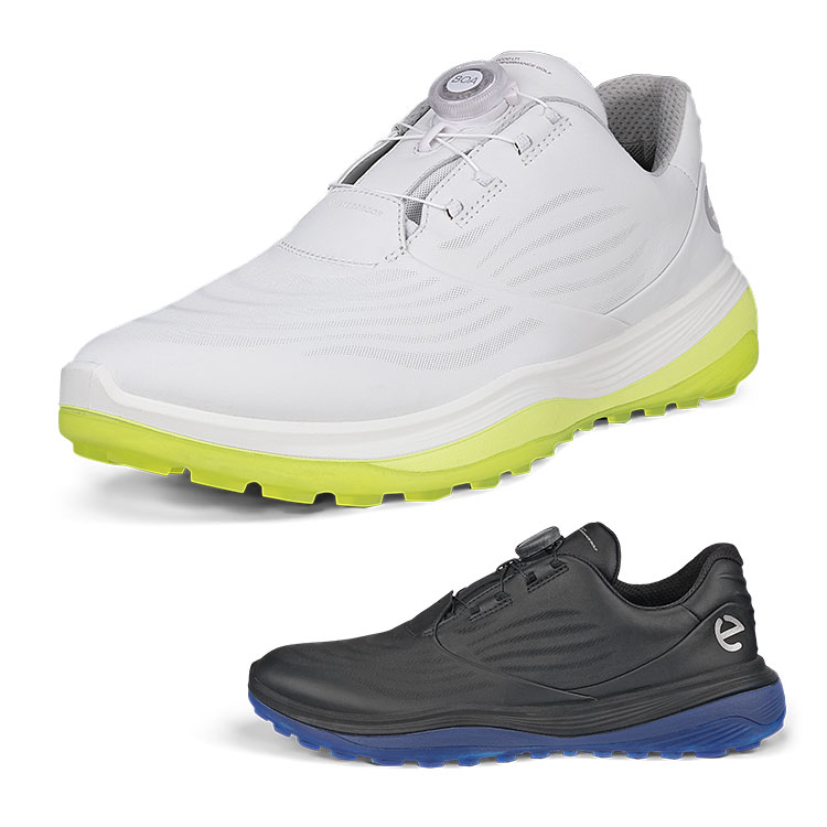ECCO Golf S Three ウィメンズ レザーGore-Texゴルフシューズ