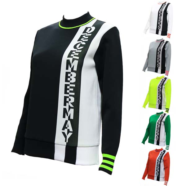 楽天市場】DECEMBERMAY ディセンバーメイ メンズ Stripe logo highneck