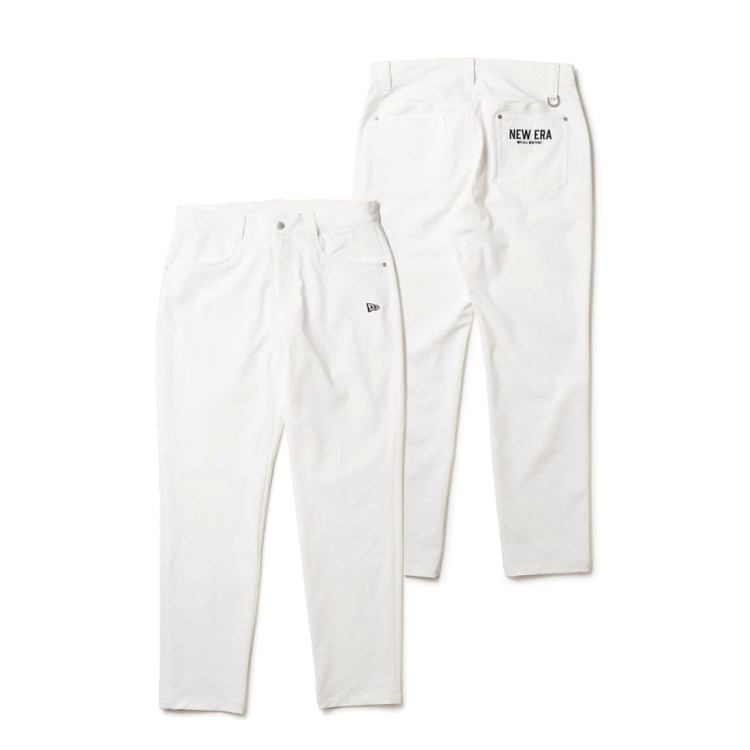 ニューエラ ゴルフ パンツ メンズ レディース ズボン テーパードパンツ ストレッチ ゴルフウェア 無地 14669842 NEW ERA ブランド