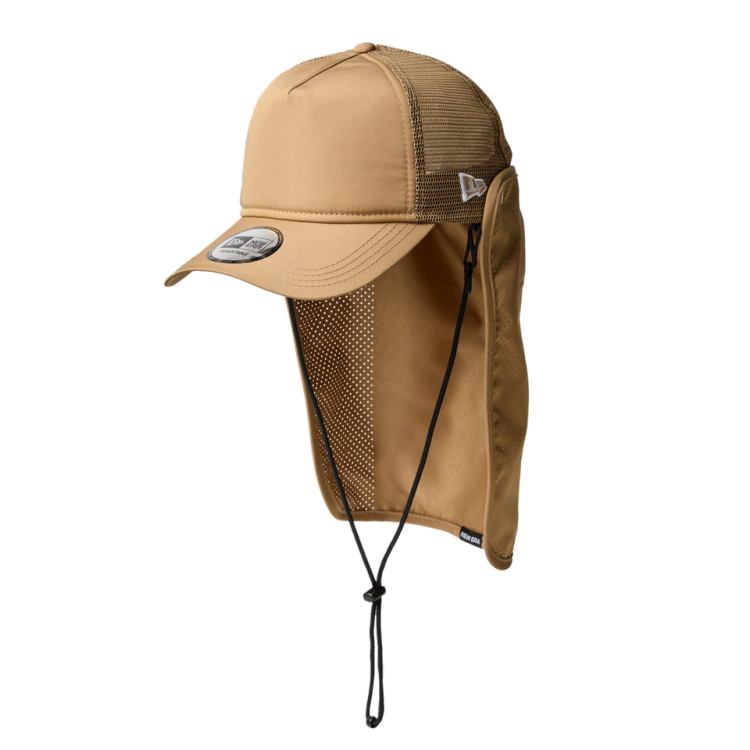 ニューエラ キャップ メッシュ メンズ レディース 帽子 サンシェード 9FORTY A-Frame 14392233 NEW ERA 無地 シール ベルクロストラップ アウトドア