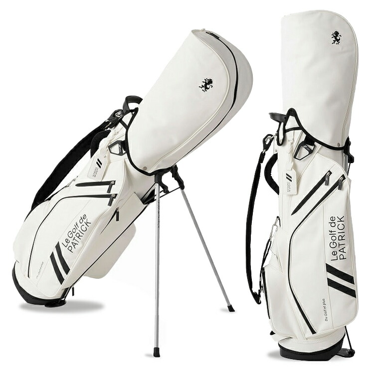 BURBERRY GOLF キャディバッグ ホワイト/グレー　ゴルフ　バッグ BURBERRY GOLF キャディバッグ ホワイト/グレー ゴルフ バッグ