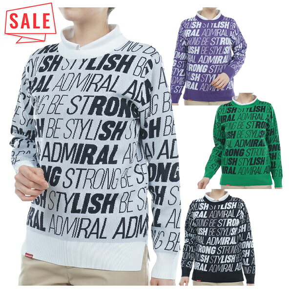 楽天市場】アドミラル Admiral ゴルフウェア セーター レディース UJ