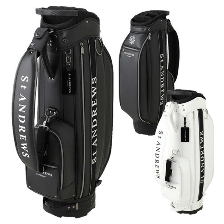 St.Andrews - ☆新品　未使用☆セントアンドリュース　ゴルフバッグ St ANDREWS セント アンドリュース 042-3980310 エナメル