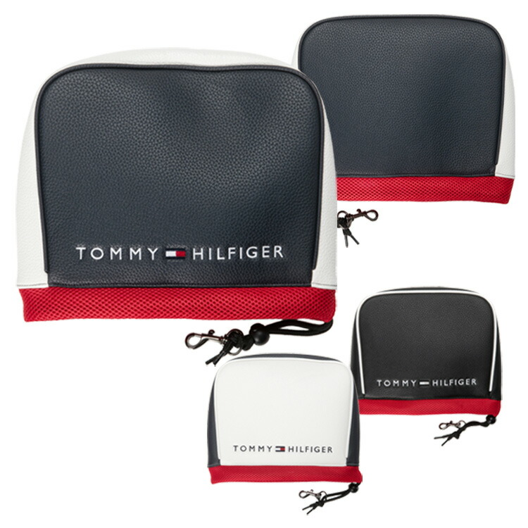 トミーヒルフィガー ゴルフ ヘッドカバー アイアンカバー メンズ レディース アイアン用 IR用 レザー ロゴ ブランド THMG4SH6 TOMMY HILFIGER GOLF