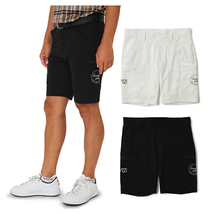 V12 V TWELVE メンズ　ゴルフ　ハーフパンツ 楽天市場】V12 ゴルフ V TWELVE（2025春夏新作！）LAY SHORTS