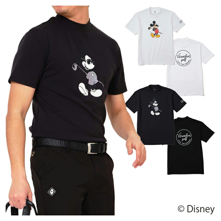 未使用 LEON別注 V12 ヴィトゥエルヴ ディズニー Tシャツ Lサイズ