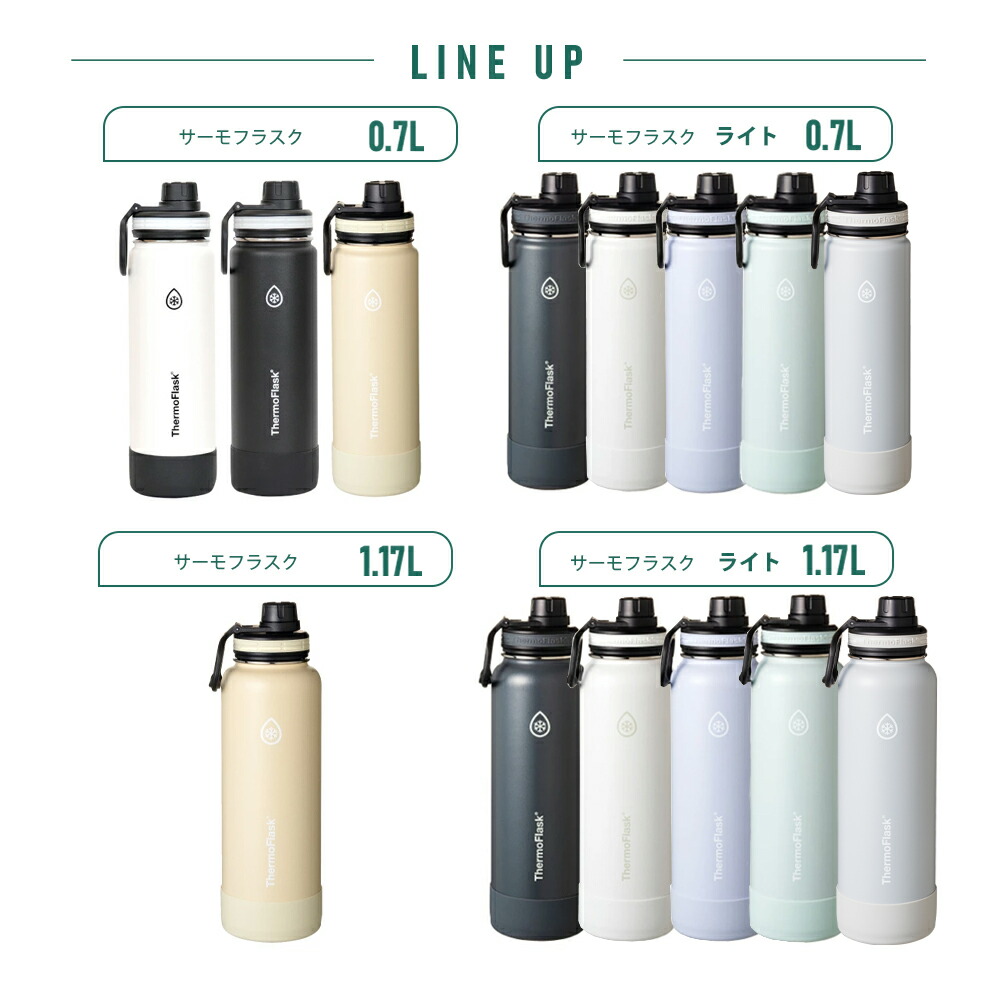 タケヤ化学【メーカー公式】サーモフラスクＡ1.17Ｌ1170ml水筒ステンレスボトル保冷専用直飲みハンドル付バンパーおしゃれ真空二重構造おしゃれ持ち手付大容量スポーツタケヤフラスクTAKEYA
